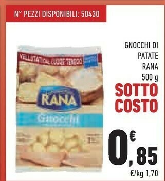 Conad City Giovanni rana - gnocchi freschi di patate offerta