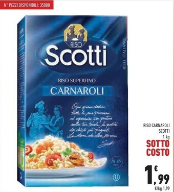 Conad City Riso carnaroli 1000 g(ml) offerta