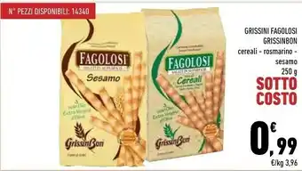 Conad City Grissibon grissini fagolosi offerta