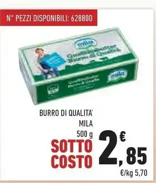 Conad City Burro di qualita offerta