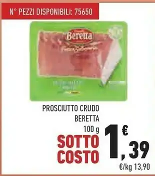 Conad City Prosciutto crudo 100 g(ml) offerta