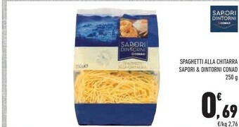 Conad City Conad - spaghetti alla chitarra sapori e dintorni 250 g(ml) offerta