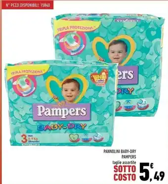 Conad City Pannolini baby dry offerta