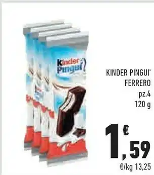 Conad City Pinguì cioccolato 120 g(ml) offerta