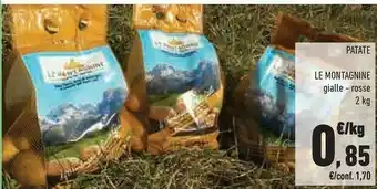 Conad City Le montagnine patate offerta