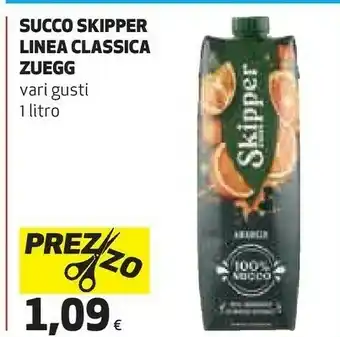 Coop Succo skipper linea classica offerta