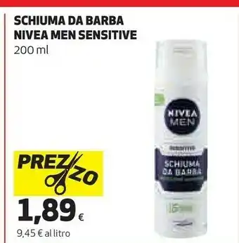 Coop Men sensitive schiuma da barba offerta