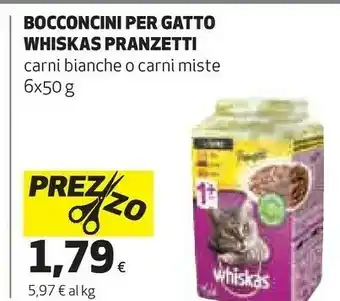 Coop Whiskas croccantini offerta