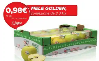 Coop Coop mele golden offerta