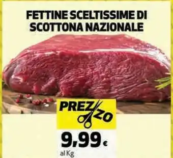 Coop Coop fettine sceltissime di scottona nazionale offerta