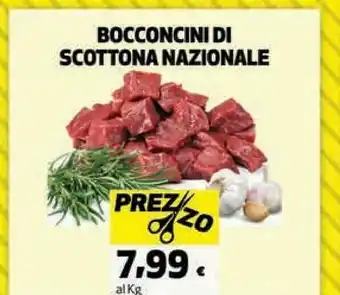 Coop Coop bocconcini di scottona nazionale offerta