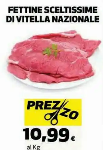 Coop Coop fettine sceltissime di vitella nazionale offerta