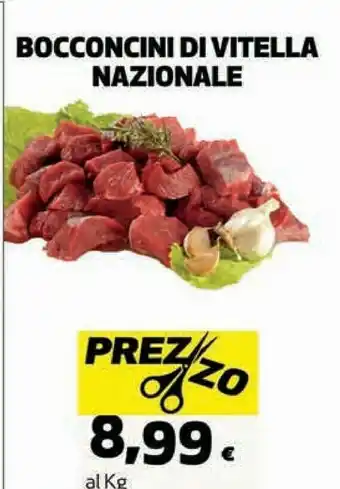 Coop Coop bocconcini di vitella nazionale offerta