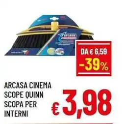 A&O ARCASA CINEMA SCOPE QUINN SCOPA PER INTERNI offerta