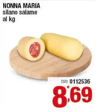 Nonna Maria Silano salame al kg