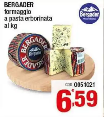 Gruppo di Palo Bergader Formaggio a pasta erborinata al kg offerta