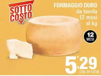 Gruppo di Palo Formaggio Duro 12 mesi al kg offerta