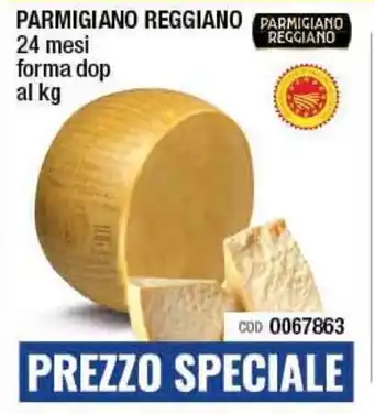 Gruppo di Palo Parmigiano Reggiano 24 mesi forma dop al kg offerta