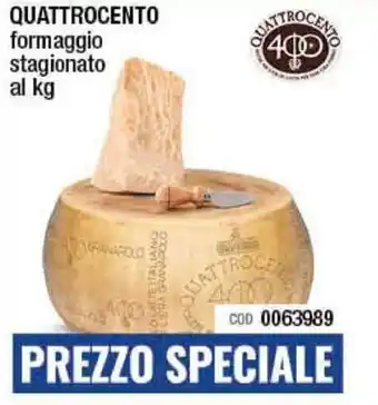 Gruppo di Palo Quattrocento formaggio stagionato al kg offerta