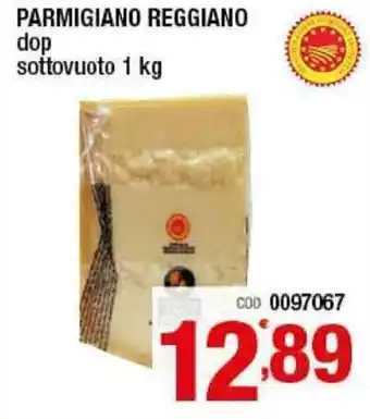 Gruppo di Palo Parmigiano Reggiano dop sottovuoto 1kg offerta