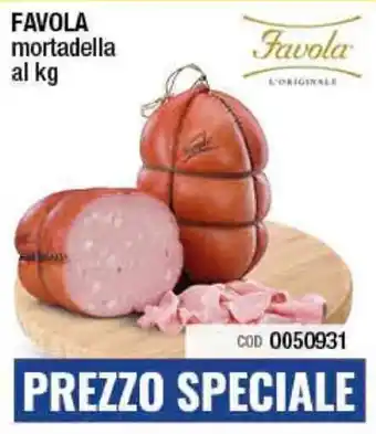 Gruppo di Palo Favola Mortadella al kg offerta