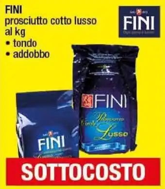 Gruppo di Palo Fini Prosciutto cotto lusso tondo, addobbo al kg offerta