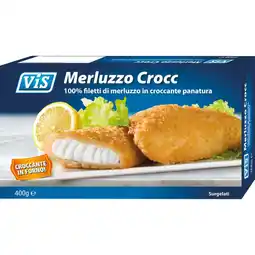Qui Discount MERLUZZO CROCC 100% 400 GR offerta