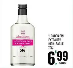 Despar LONDON GIN EXTRA DRY HIGH LEAGUE 70CL offerta