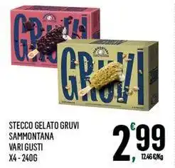 STECCO GELATO GRUVI SAMMONTANA VARI GUSTI