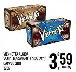 Despar VIENNETTA ALGIDA VANIGLIA/CARAMELLO SALATO/ CAPPUCCINO offerta