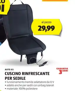 ALDI AUTO XS CUSCINO RINFRESCANTE PER SEDILE offerta