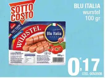 Gruppo di Palo Blu Italia Würstel 100gr offerta