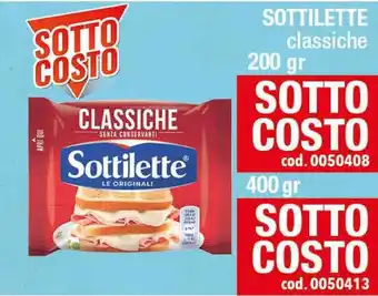 Gruppo di Palo Sottilette Classiche 200gr/400gr offerta