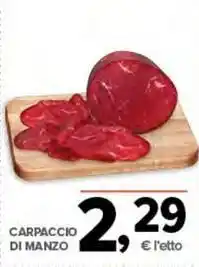 Todis CARPACCIO DI MANZO offerta
