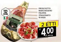 Todis PROSCIUTTO MARCHIGIANO FALERIA STAGIONATO 18 MESI offerta
