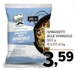 Todis SPAGHETTI ALLE VONGOLE 550 g offerta