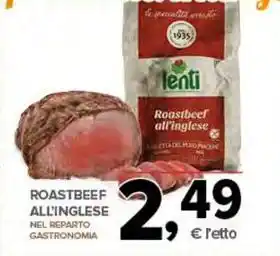 Todis ROASTBEEF ALL'INGLESE offerta