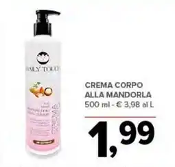 Todis CREMA CORPO ALLA MANDORLA 500 ml offerta