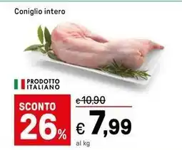 Iper La Grande Coniglio intero offerta