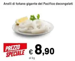 Iper La Grande Anelli di totano gigante del Pacifico decongelati offerta