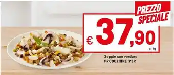 Iper La Grande Seppie con verdure PRODUZIONE IPER offerta