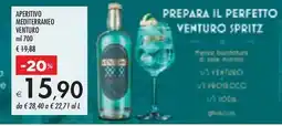 Bennet APERITIVO MEDITERRANEO VENTURO ml 700 offerta