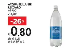 Bennet ACQUA BRILLANTE RECOARO ml 900 offerta