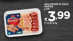 Bennet MINI SPIEDINI DI POLLO MARTINI offerta