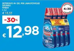 Bennet DETERSIVO IN GEL PER LAVASTOVIGLIE GELMAX FINISH offerta