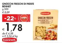 Bennet GNOCCHI FRESCHI DI PATATE BENNET offerta