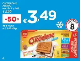 Bennet CUCCIOLONE ALGIDA conf. da 8, g 640 offerta