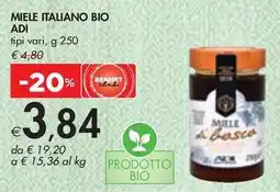 Bennet MIELE ITALIANO BIO ADI tipi vari, g 250 offerta