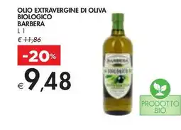 Bennet OLIO EXTRAVERGINE DI OLIVA BIOLOGICO BARBERA L 1 offerta
