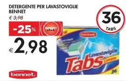 Bennet DETERGENTE PER LAVASTOVIGLIE BENNET offerta